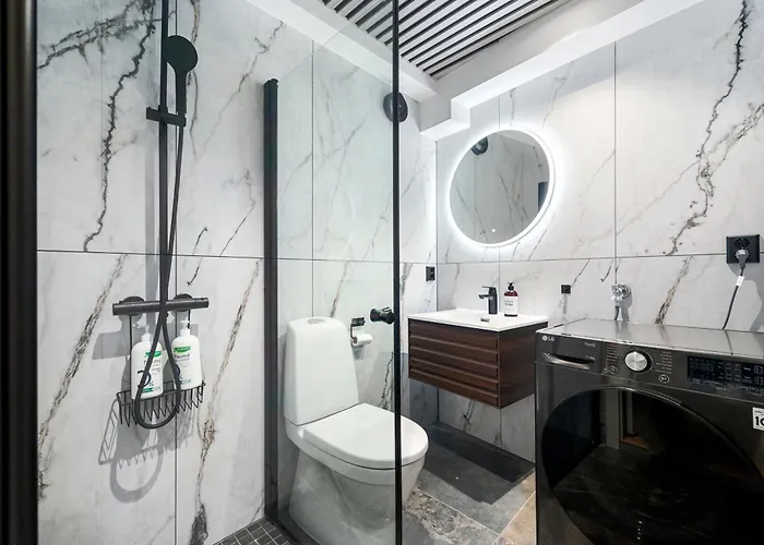 King Bed - Behind Bryggen - Renovated Des 23 * Bergen