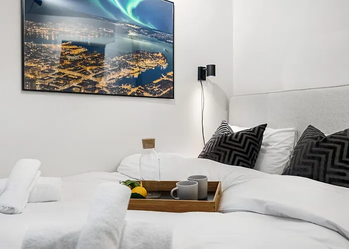 King Bed - Behind Bryggen - Renovated Des 23 Apartamento Bergen